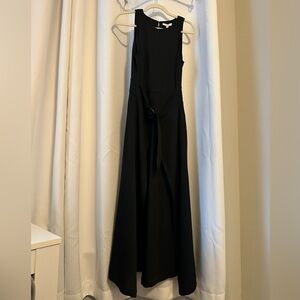 NEW Joie Black Romper with Tortoise Belt - Size 8